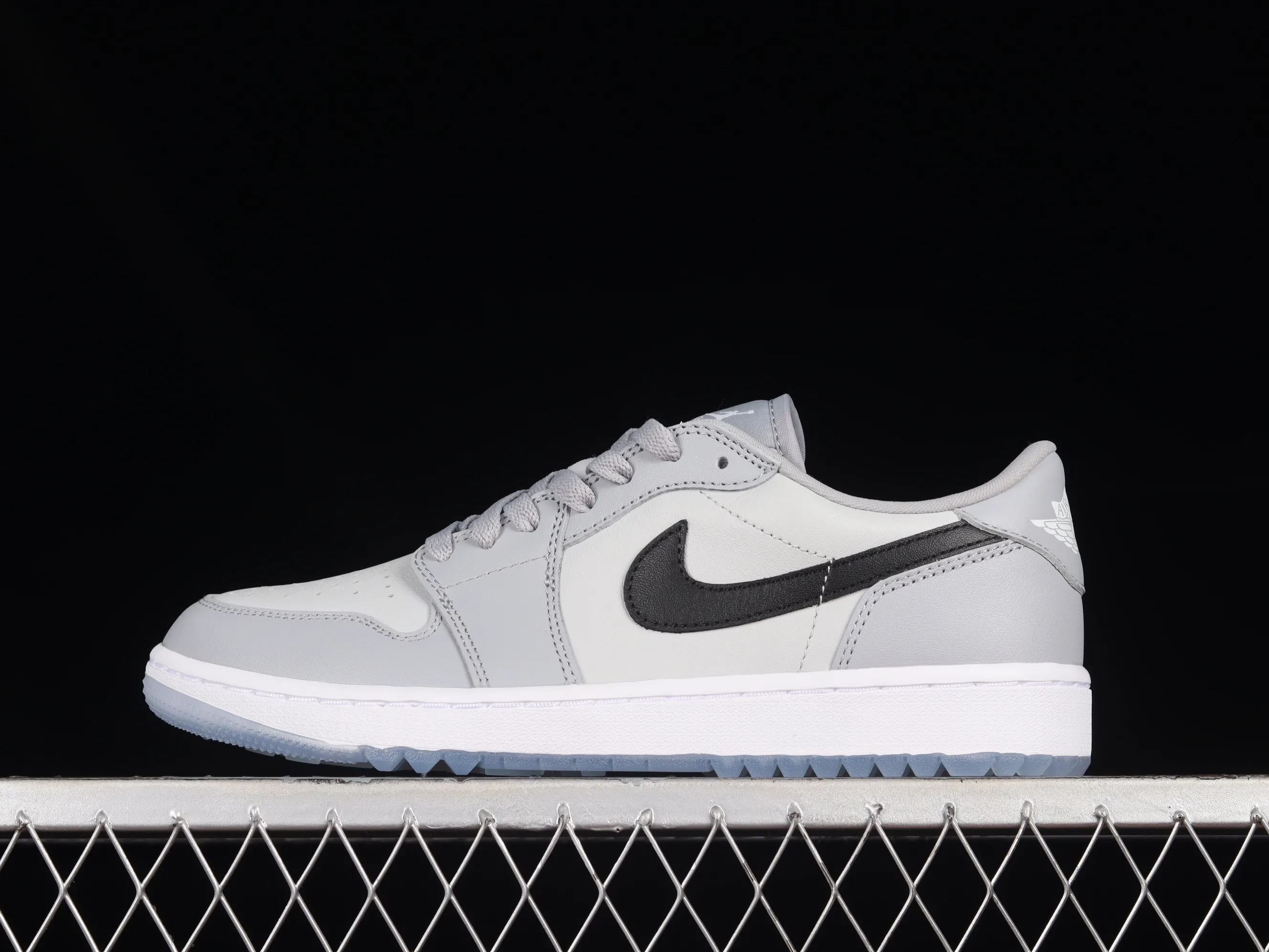 All categories Air Jordan Jordan series basketball shoes Air Jordan 1 Low G version pure original Air Jordan 1 Low Golf AJ1 Joe 1 new golf version Wolf gray color DD9315-002